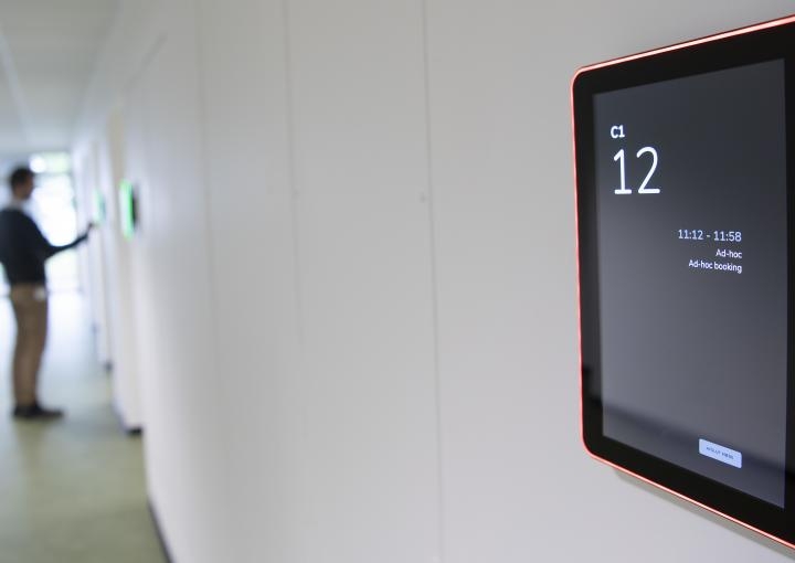 Billede der viser mødegangen på Sundhedshuset