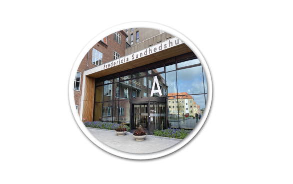 Billede af Indgang A Sundhedshuset 